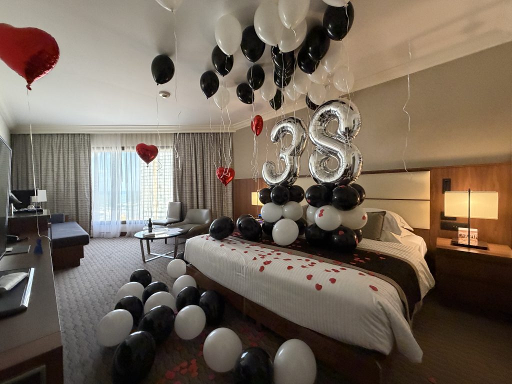 בלונים ליום הולדת, סידור בלונים ליום הולדת, עיצוב בלונים ליום הולדת